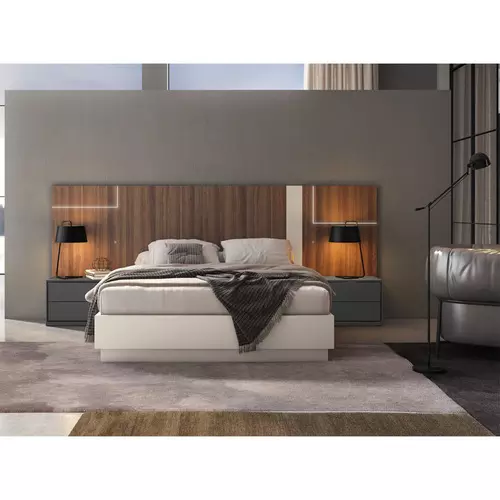 Dormitorio moderno de matrimonio en Madrid