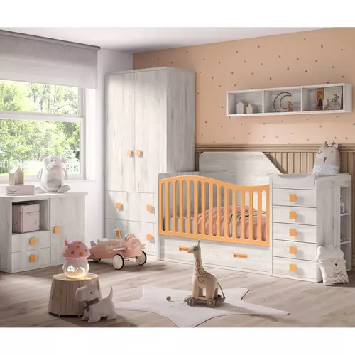 Dormitorio de Ensueño: Cuna y Colchón en Madrid