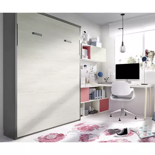 Cama abatible de matrimonio con fondo especial H410