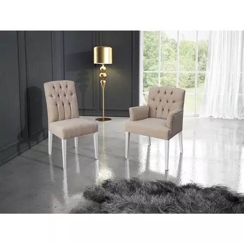 Butaca invidual con respaldo capitone en Madrid