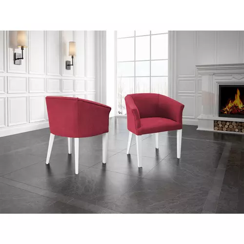 Sillón moderno tapizado en Madrid