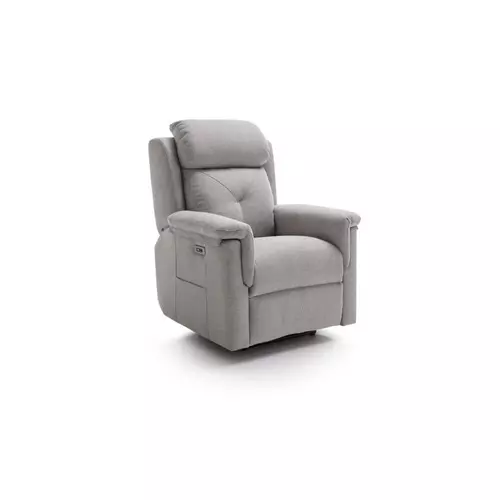 Sillón con respaldo y brazos mullidos
