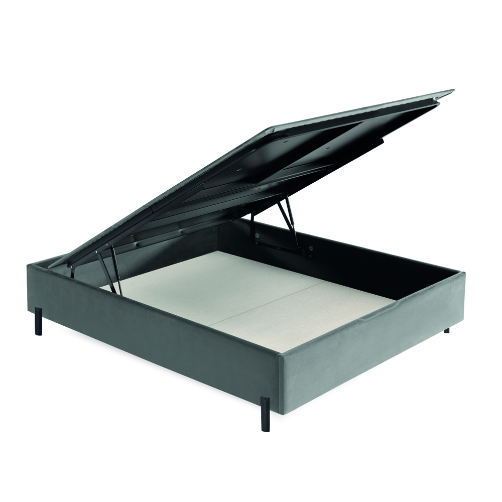 Canapé abatible con tapa partida