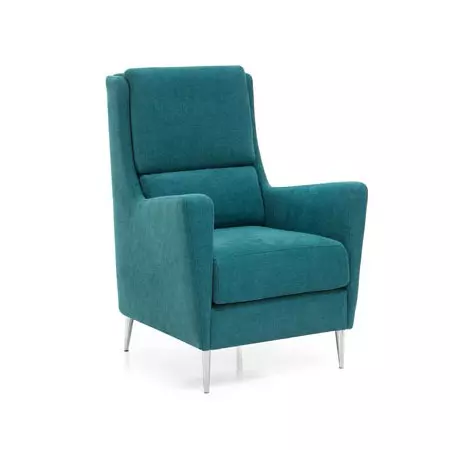 Butaca Fija color agua marina