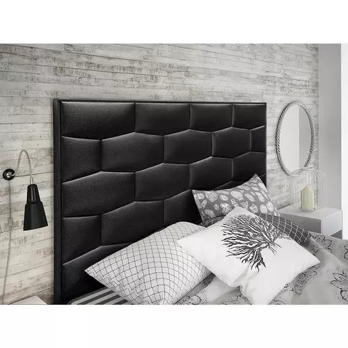 Cabecero tapizado negro en Madrid