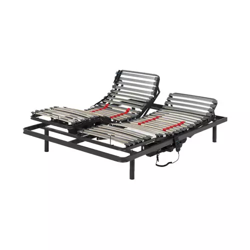 Pack Somier articulado 2 lechos movimientos independientes + 2 colchones 