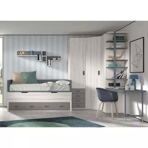 Habitación Juvenil funcional  en Madrid