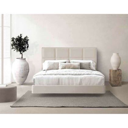 Cabecero acolchado con paneles de confort térmico