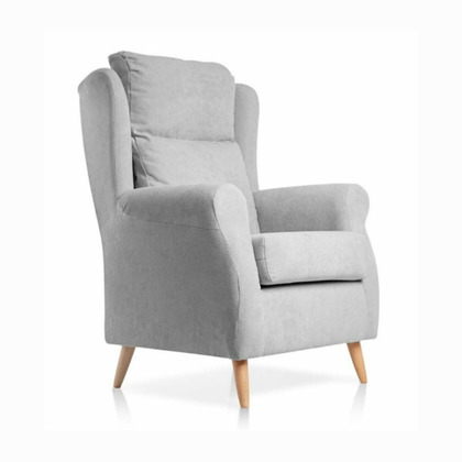 Butaca moderna de lectura con respaldo ergonómico en Madrid